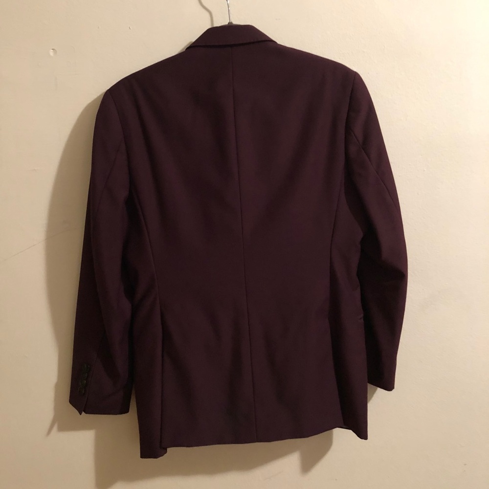 Burgundy Suit - Picture 3 of 4